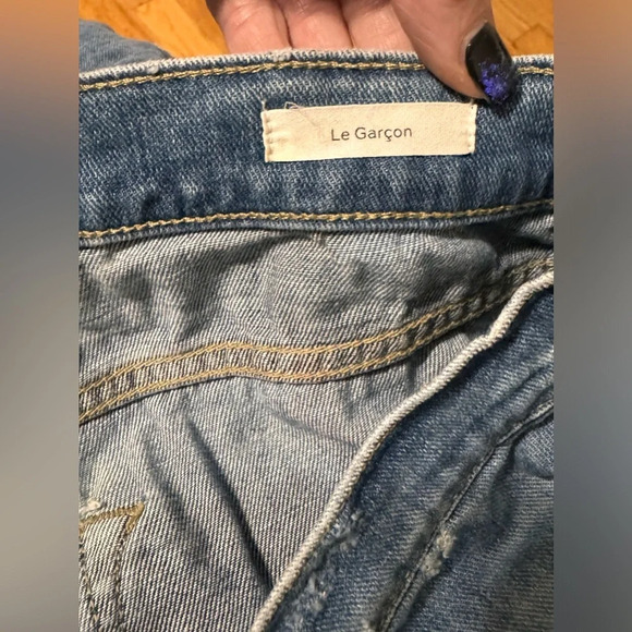 FRAME LE GARÇON EATON high-rise straight fit - Picture 7 of 8